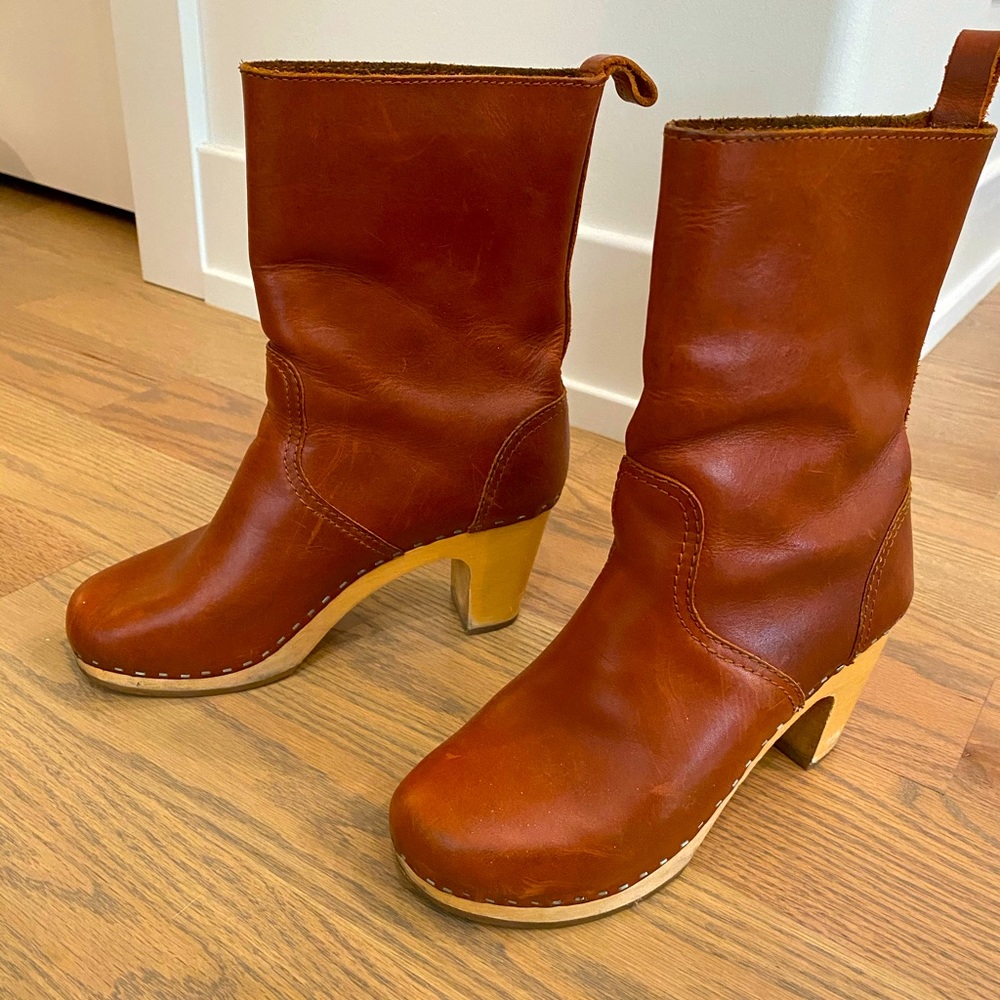 Swedish Hasbeens leather boots